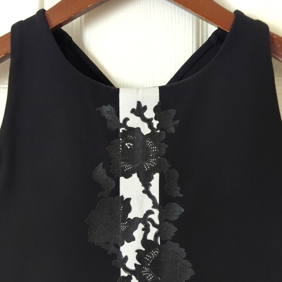 Athleta Powervita Rose Stripe Round Neck Crossback Pullover Sports Bra Black S - Picture 2 of 10